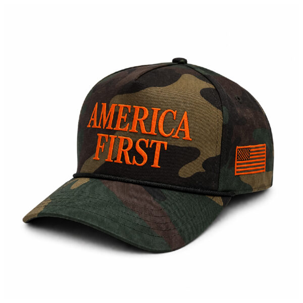 Official Camo America First Hat