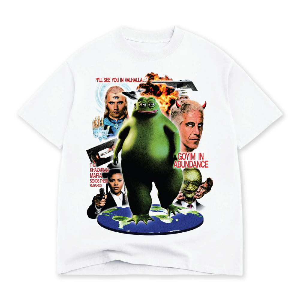 Groyper Schizo Tee - White