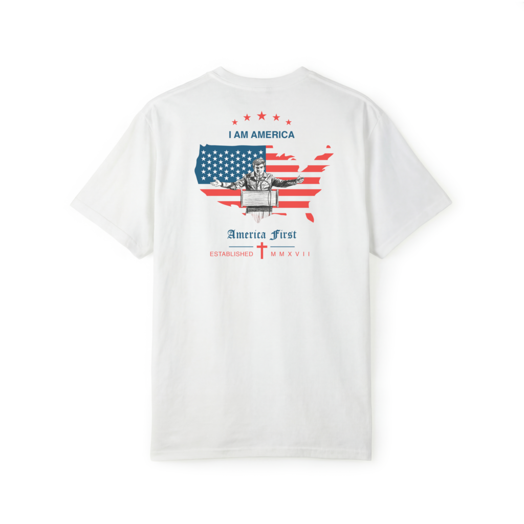America First "I Am America" Tee