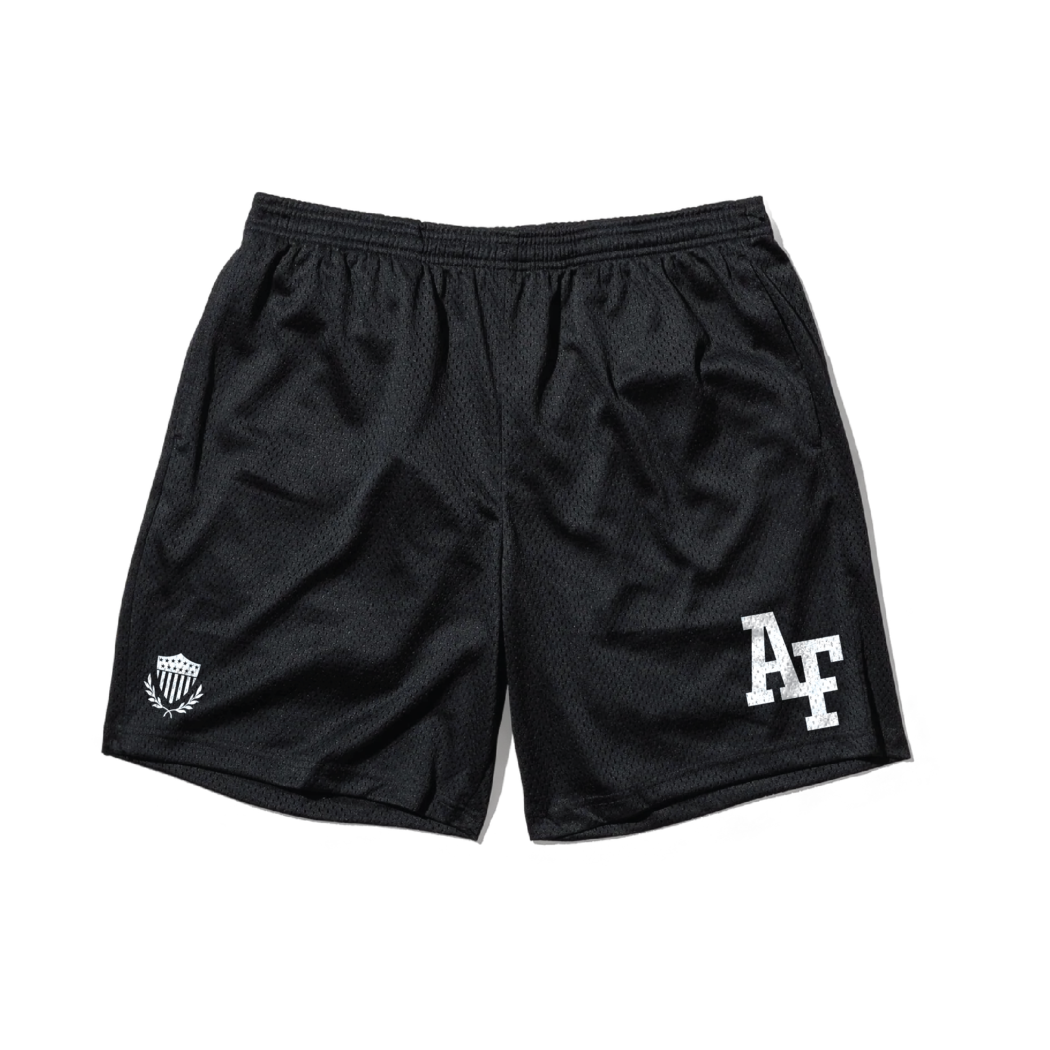 America First Mesh Shorts - Black