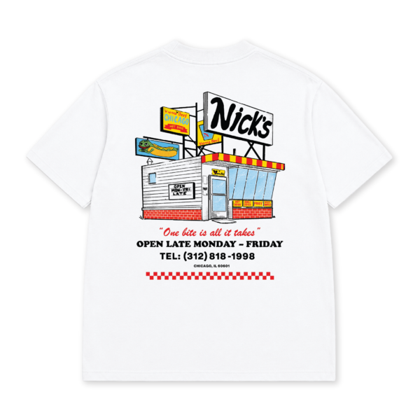 Original Nick's Tee - White