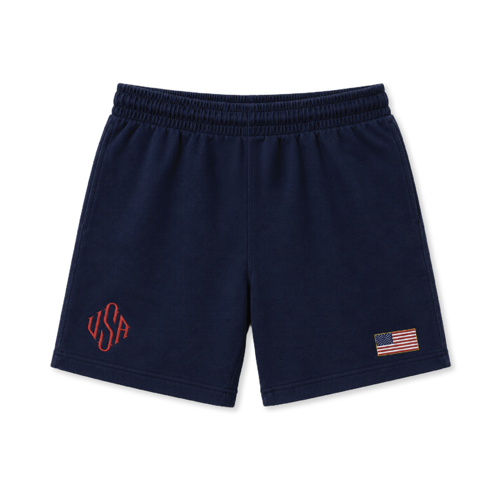 U.S.A. Shorts - Navy